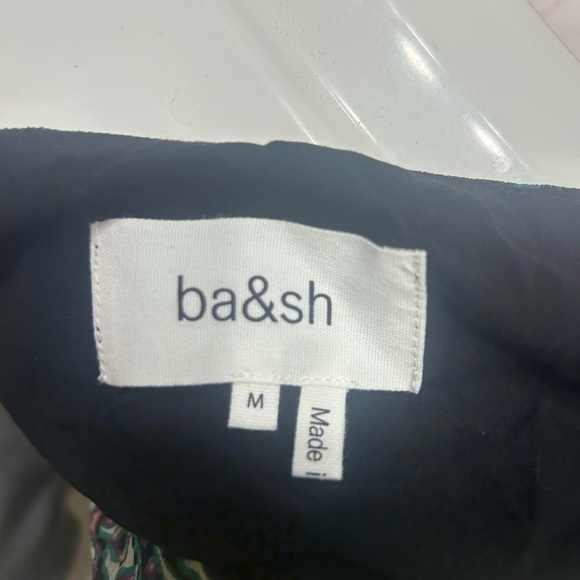 NWT ba&sh V-Neck Paisley Dress in Green Multi Size Medium - Picture 6 of 6